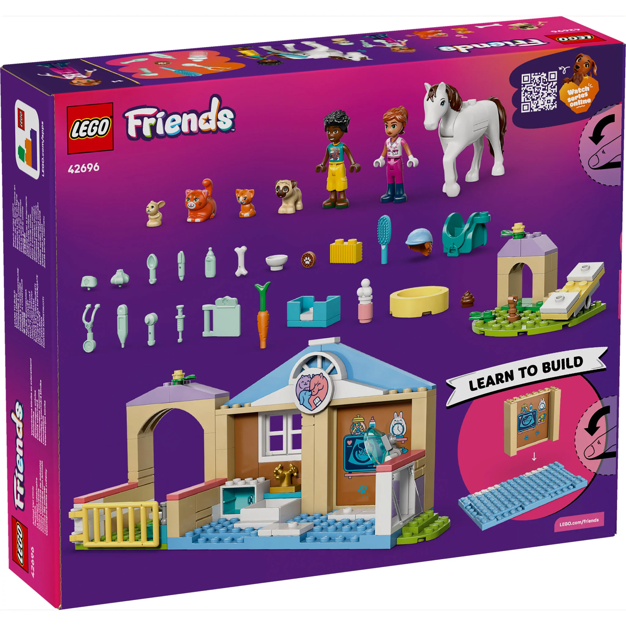 LEGO 42696 Friends Animals Vet Clinic