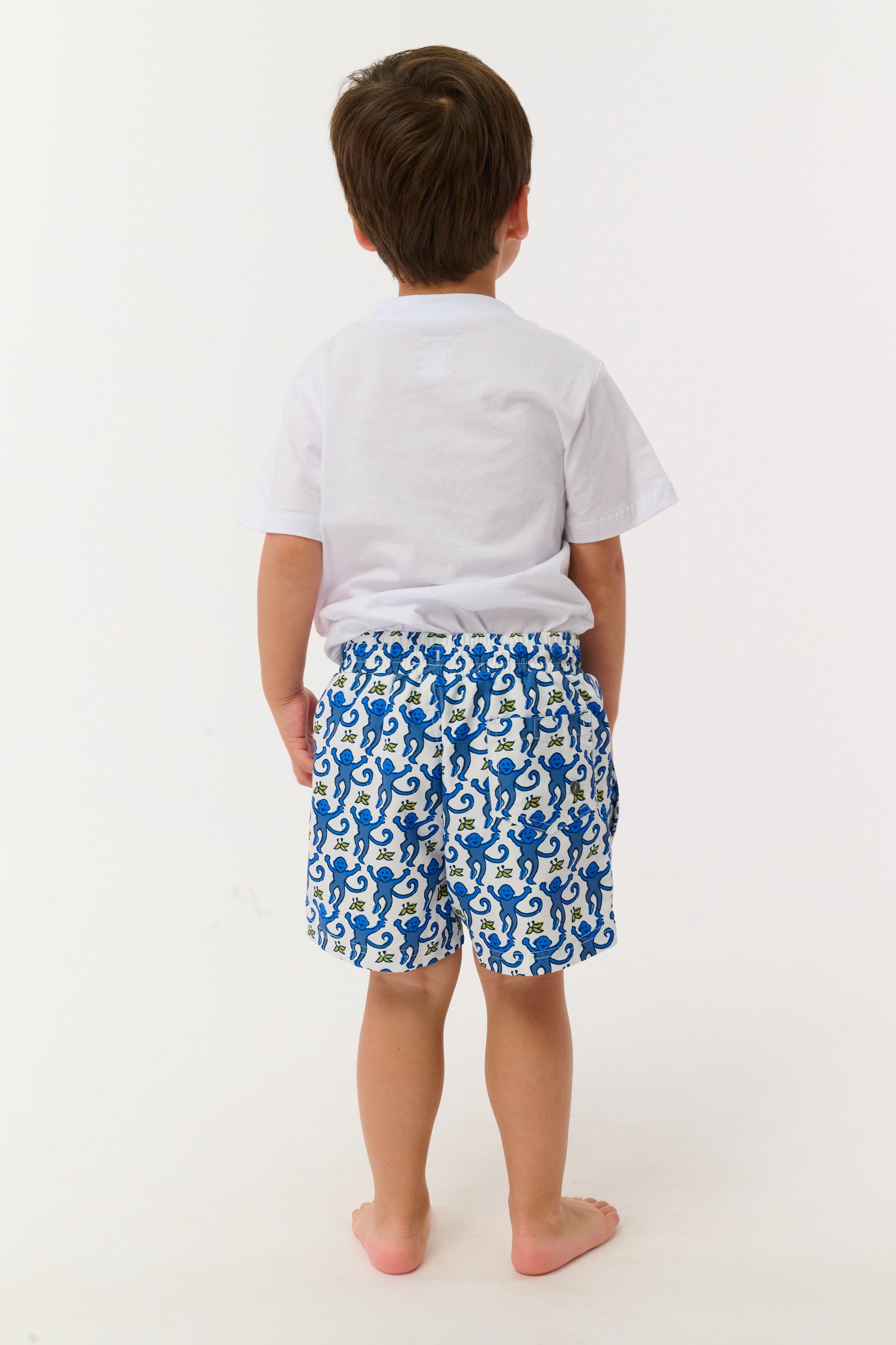 Boys Monkey Swim Trunks