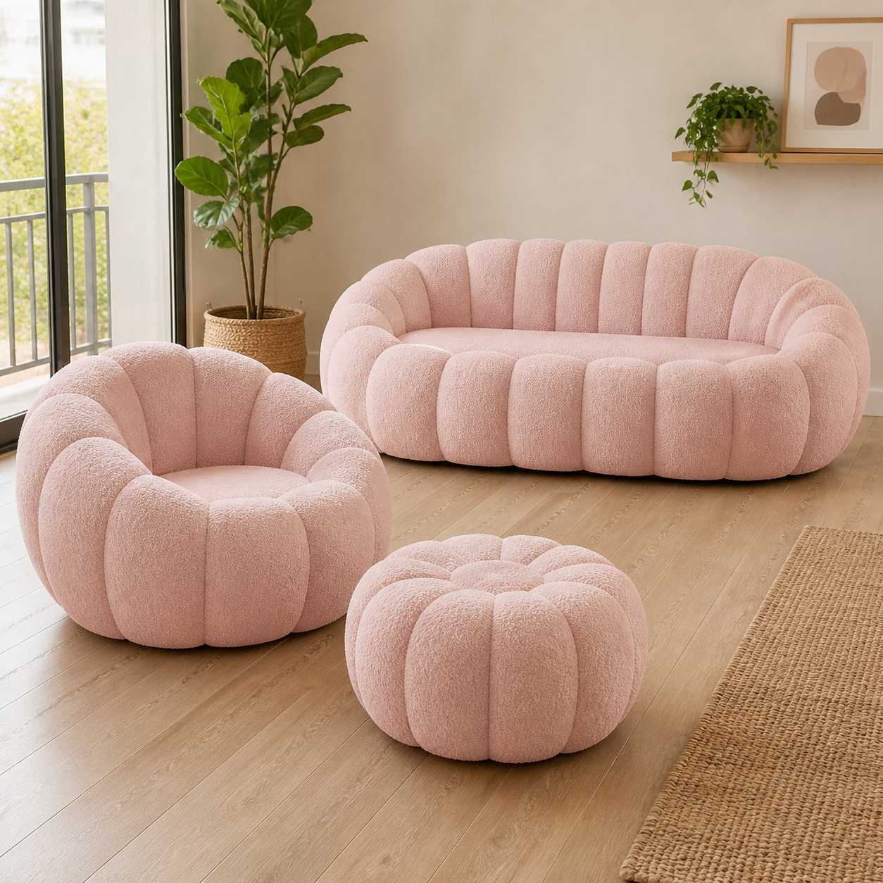 Combo completo rosa