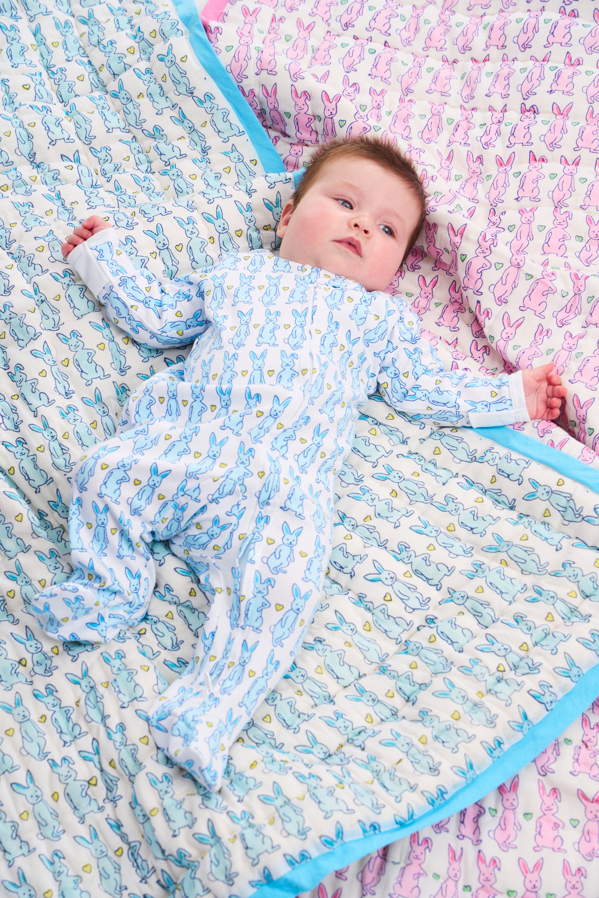 Infant Hoppy Zipper Footie