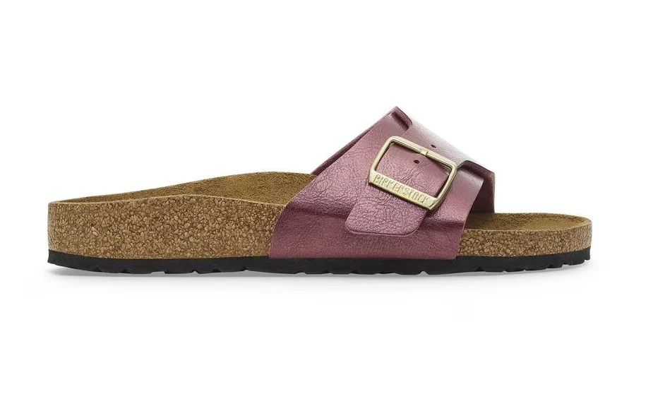 Birkenstock Womens Catalina Single Strap Sandal Berry Crush