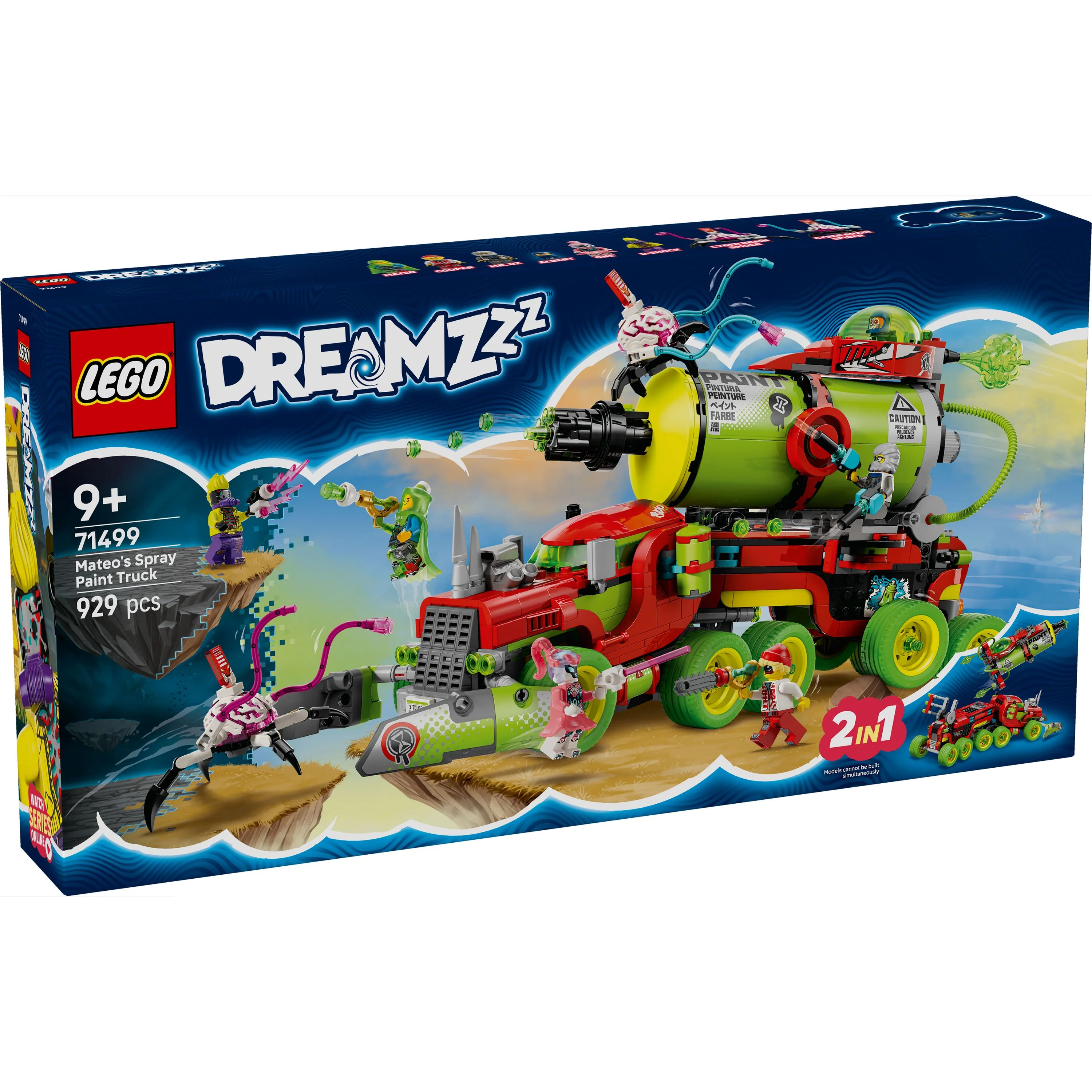 LEGO 71499 DREAMZzz Mateo's Spray Paint Truck