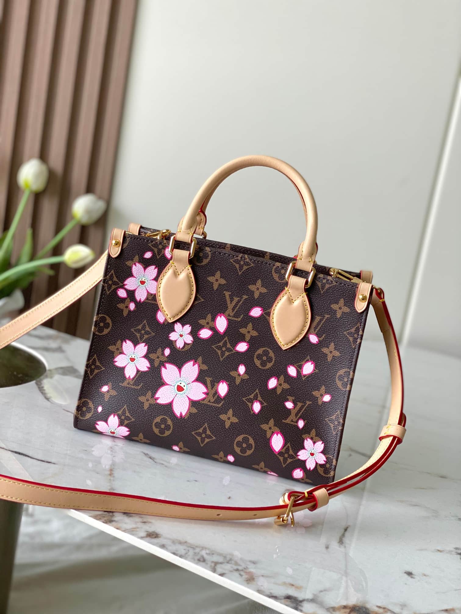 Louis Vuitton x Murakami OnTheGo PM Monogram coated canvas M13269 High
