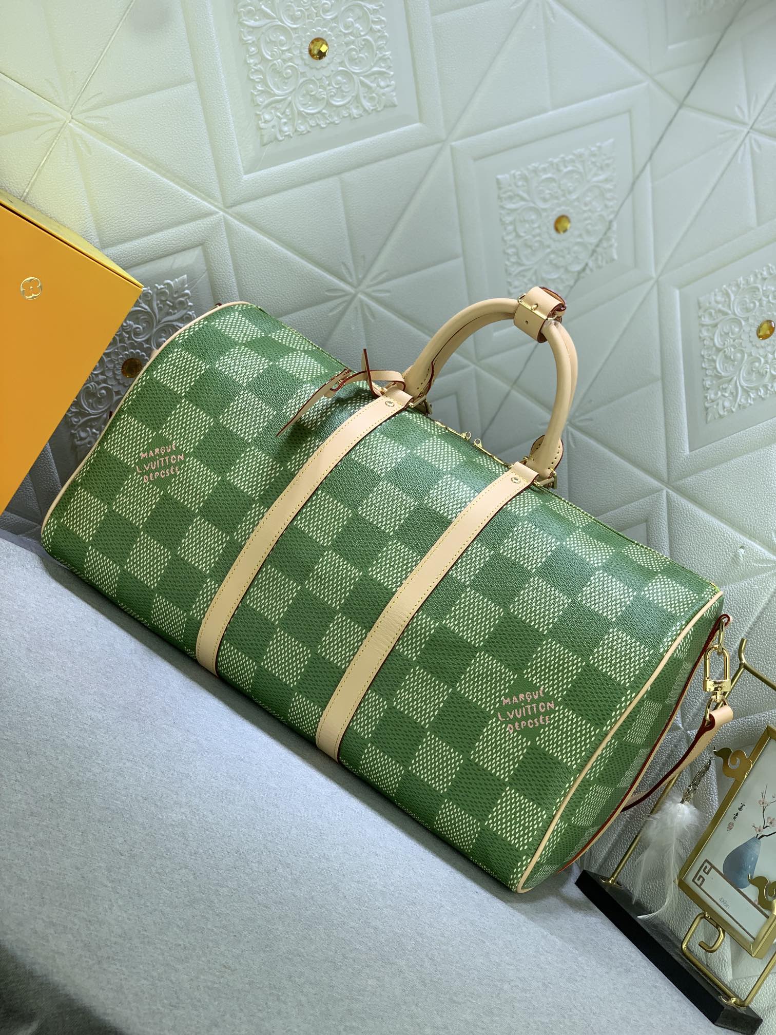 Louis Vuitton Damier Golf  keep all bandou lier 50 Travel Bags Size 50*29*23cm