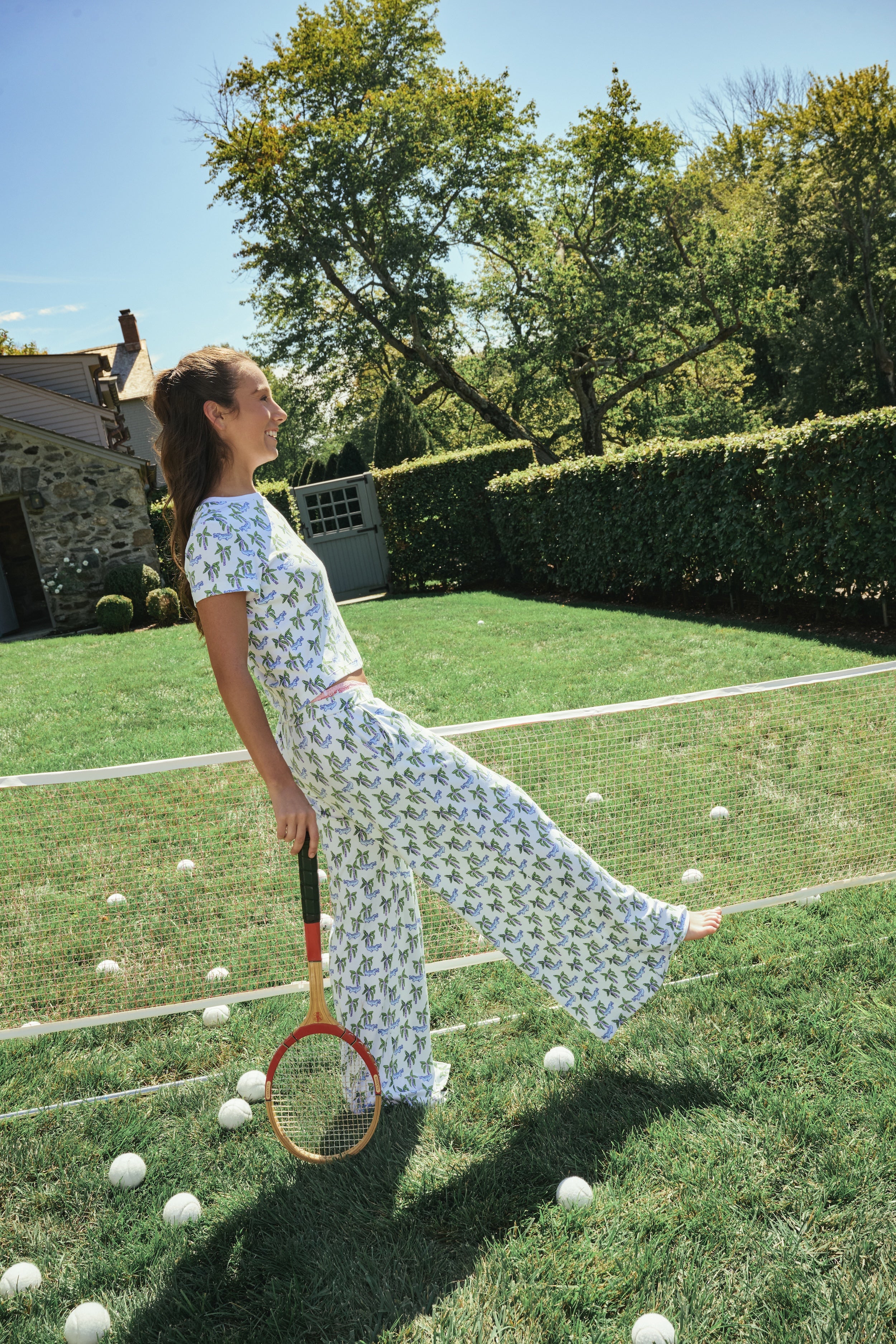 Snappy Palms Boden Pant