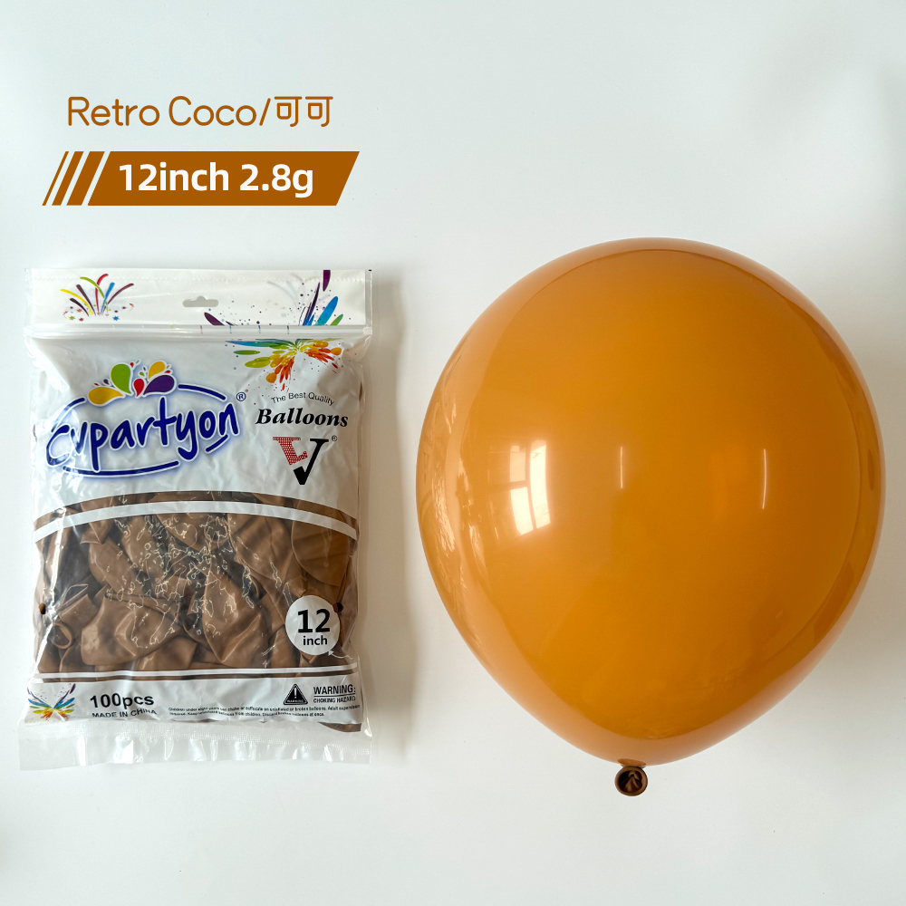 12 Inch Latex Balloons – Bright Colors for Party Decorations