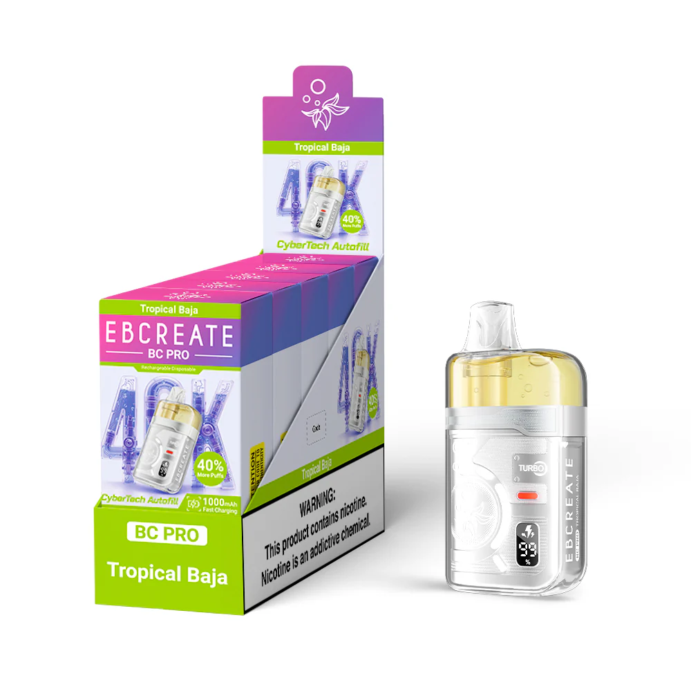 EBCREATE BC PRO wiederaufladbarer Einweg-Vape (alle Geschmacksrichtungen)