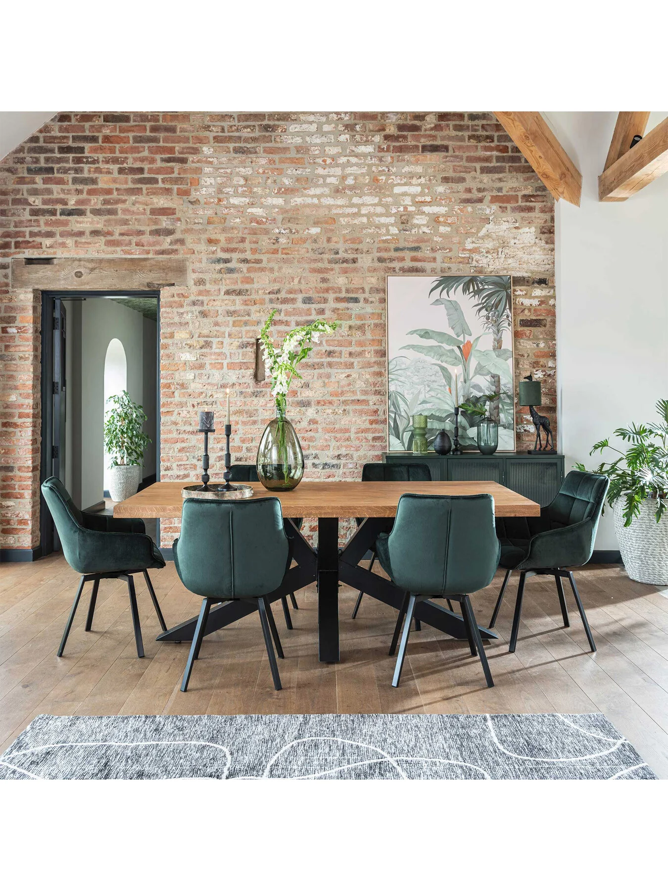 Navarro 220cm Star Dining Table