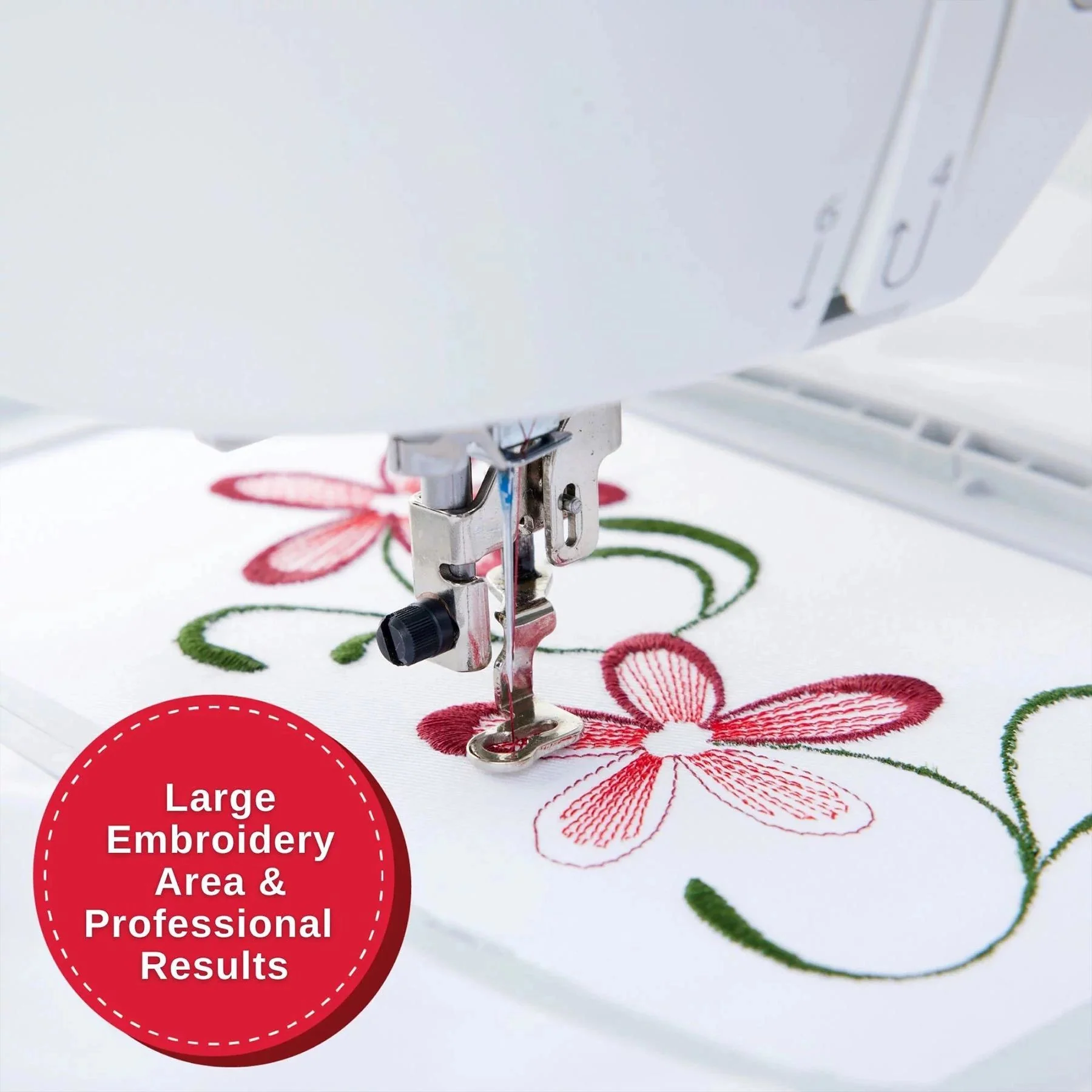 SINGER® SE9180 Sewing & Embroidery Machine & Hoops Bundle