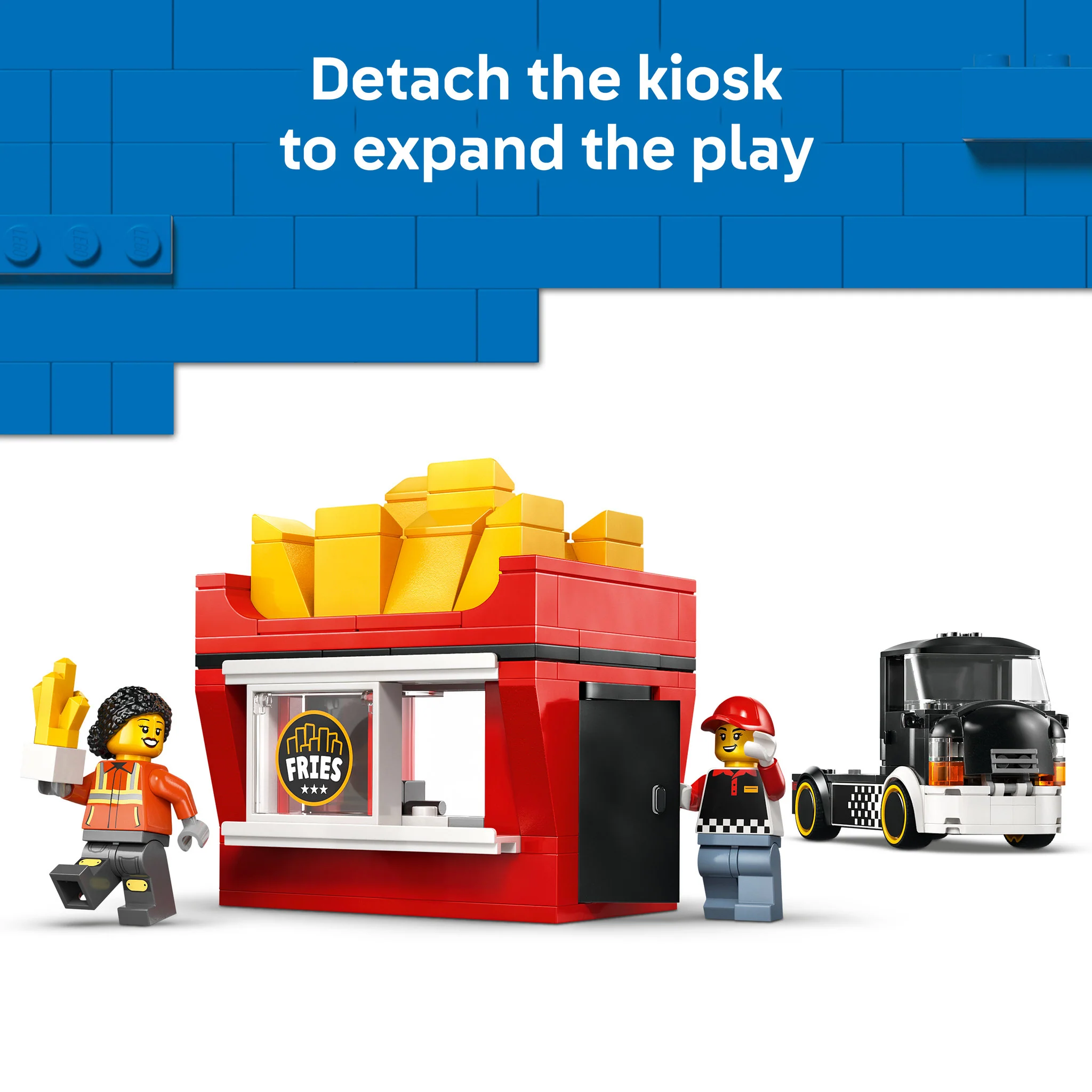 LEGO 60488 City Fries Food Truck