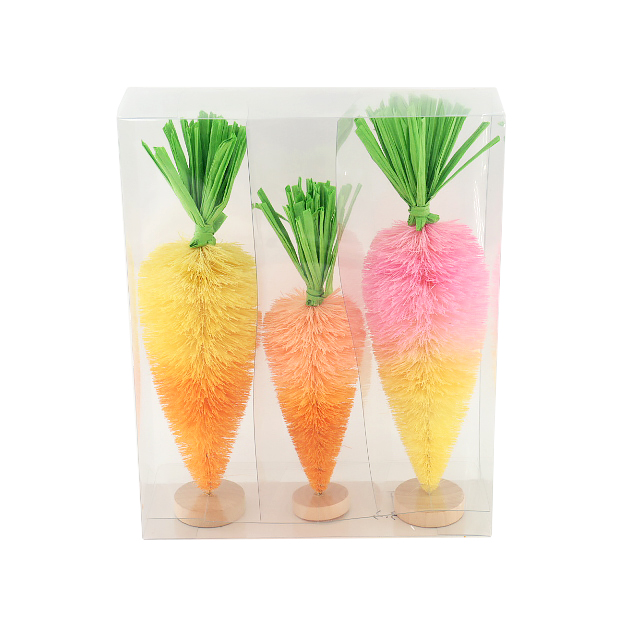 Easter Carrot Bunny Jute Table Decoration