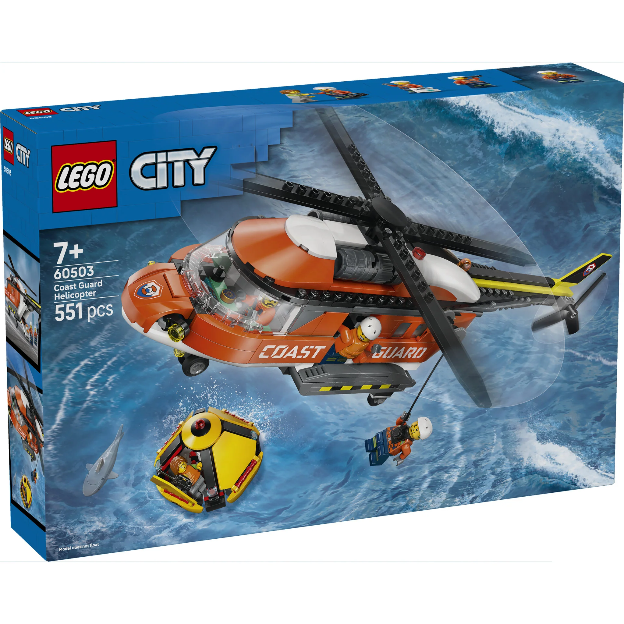 LEGO 60503 City Goast Guard Helicopter