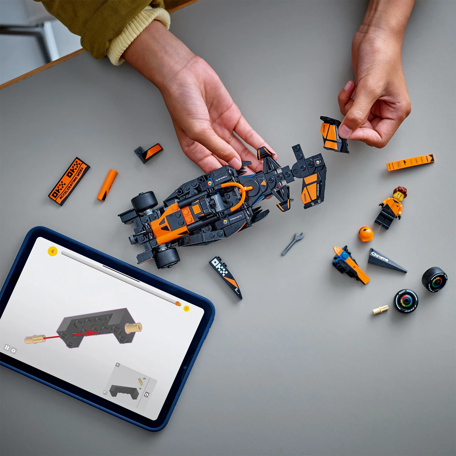 LEGO® Speed Champions - McLaren F1® Team MCL38 Race Car