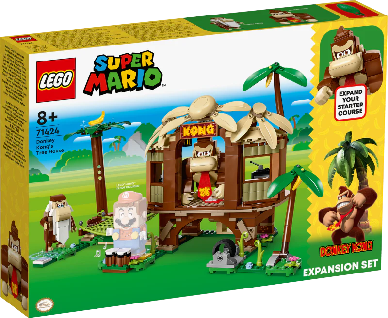 LEGO 71424 Super Mario Donkey Kong's Tree House Expansion Set