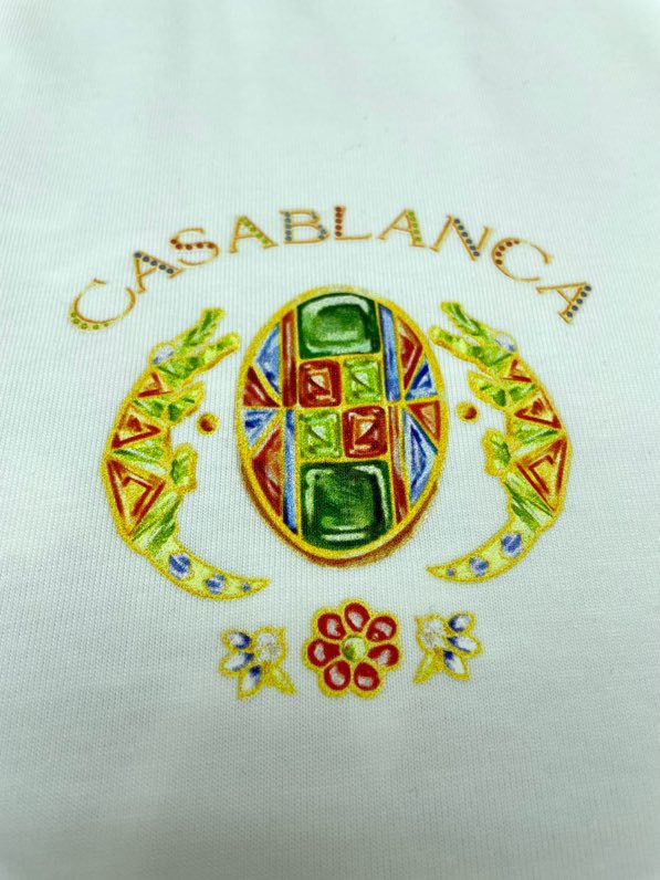 Casablanca T Shirt Size S-XL