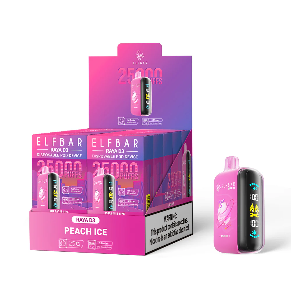 ELFBAR RAYA D3 Einweg-Vape (alle Geschmacksrichtungen)