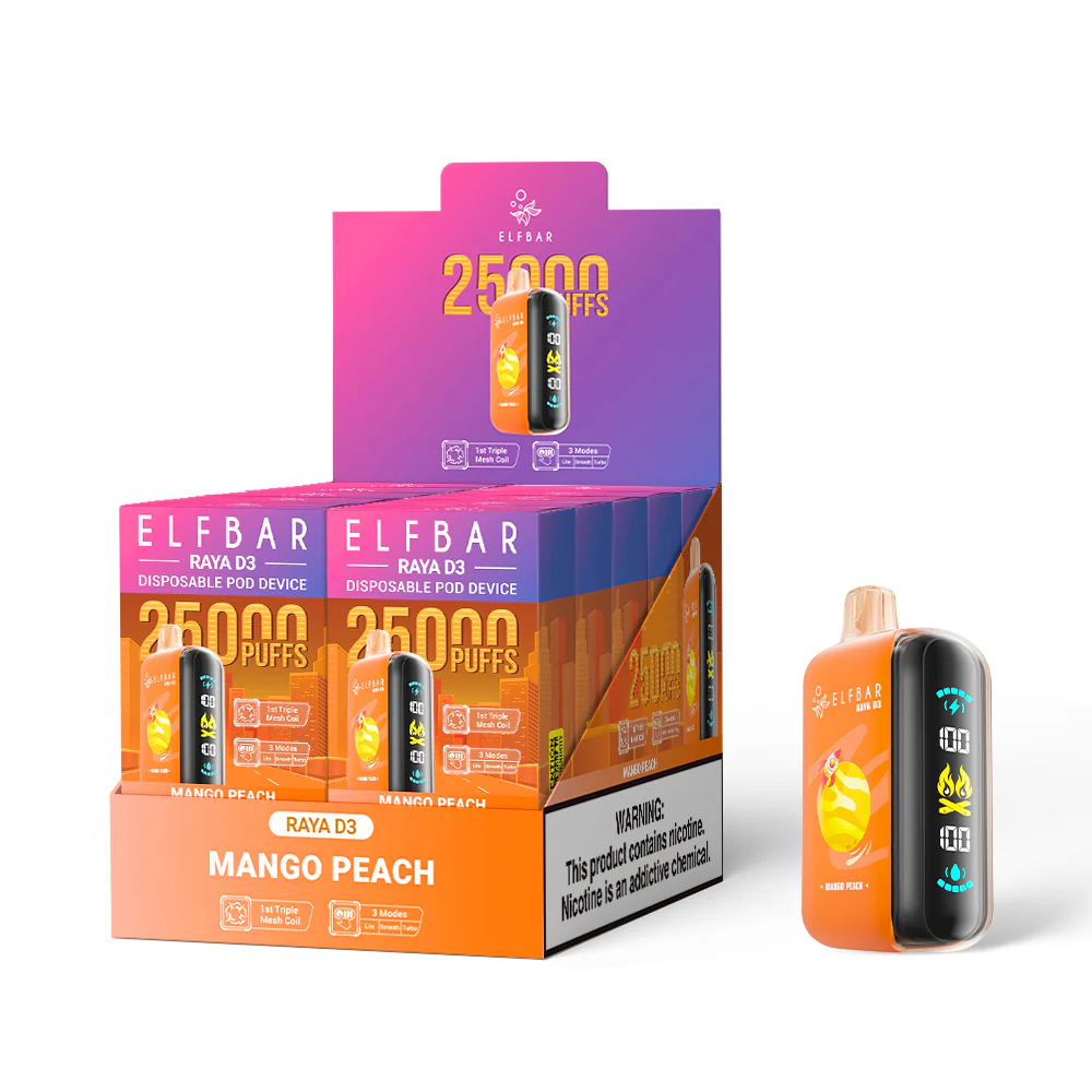 ELFBAR RAYA D3 Einweg-Vape (alle Geschmacksrichtungen)