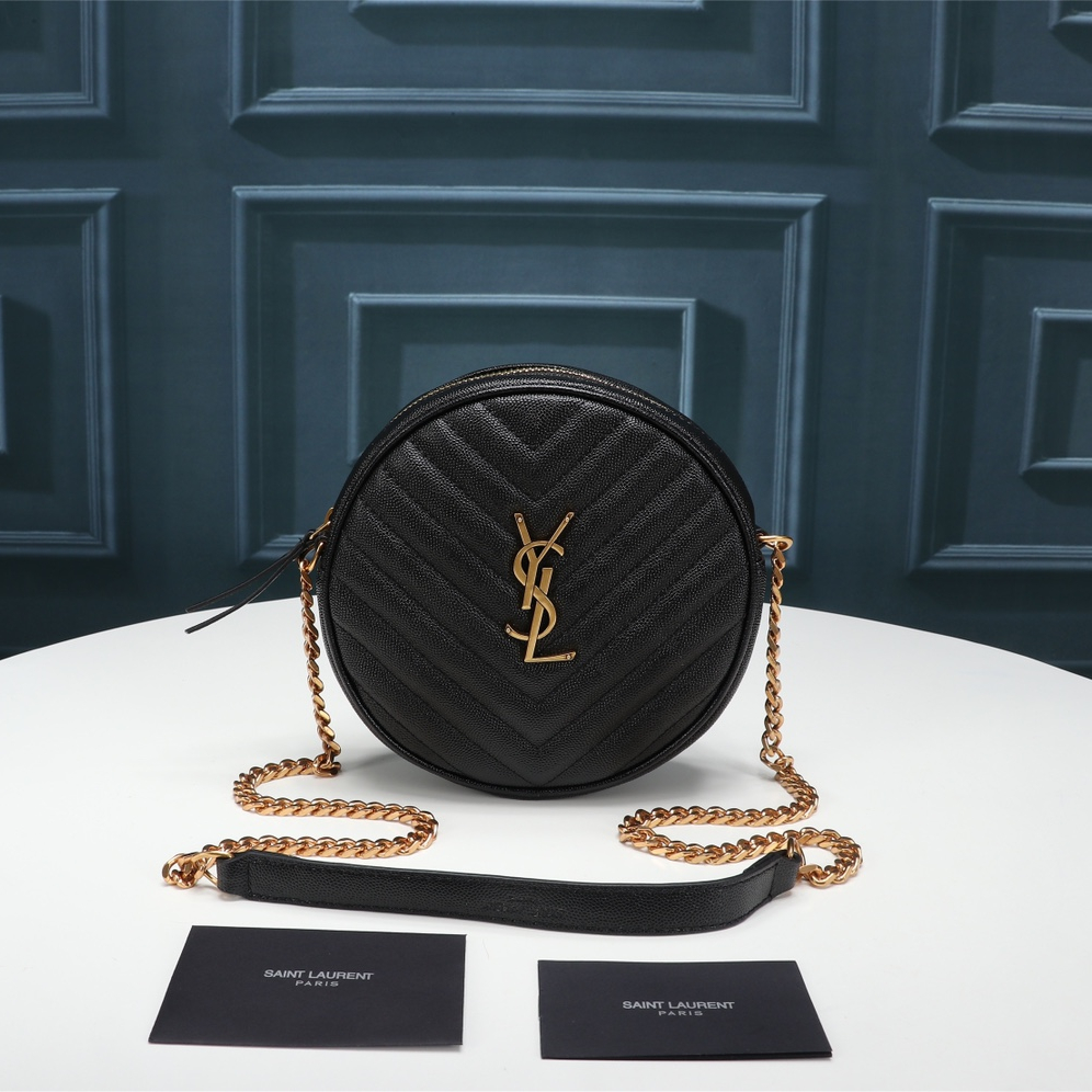 YSL Vinyle Women Shoulder Bags Size 17*17*5cm