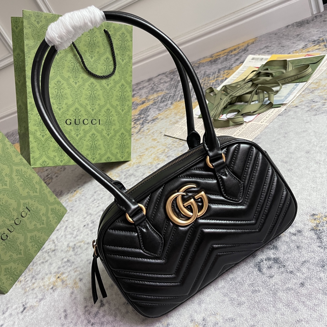 Gucci Women Shoulder Bags Size 25.5*15.5*6.5cm