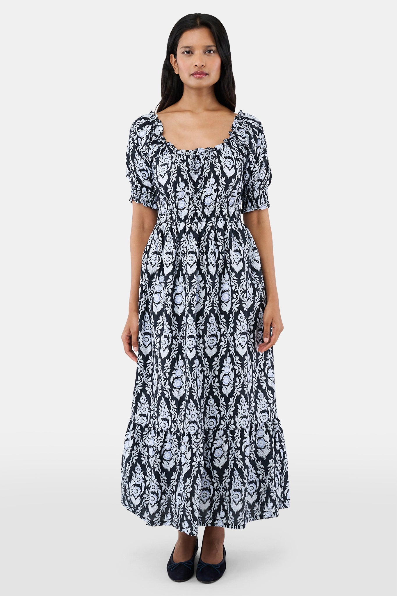 Trellis Floral Maren Dress