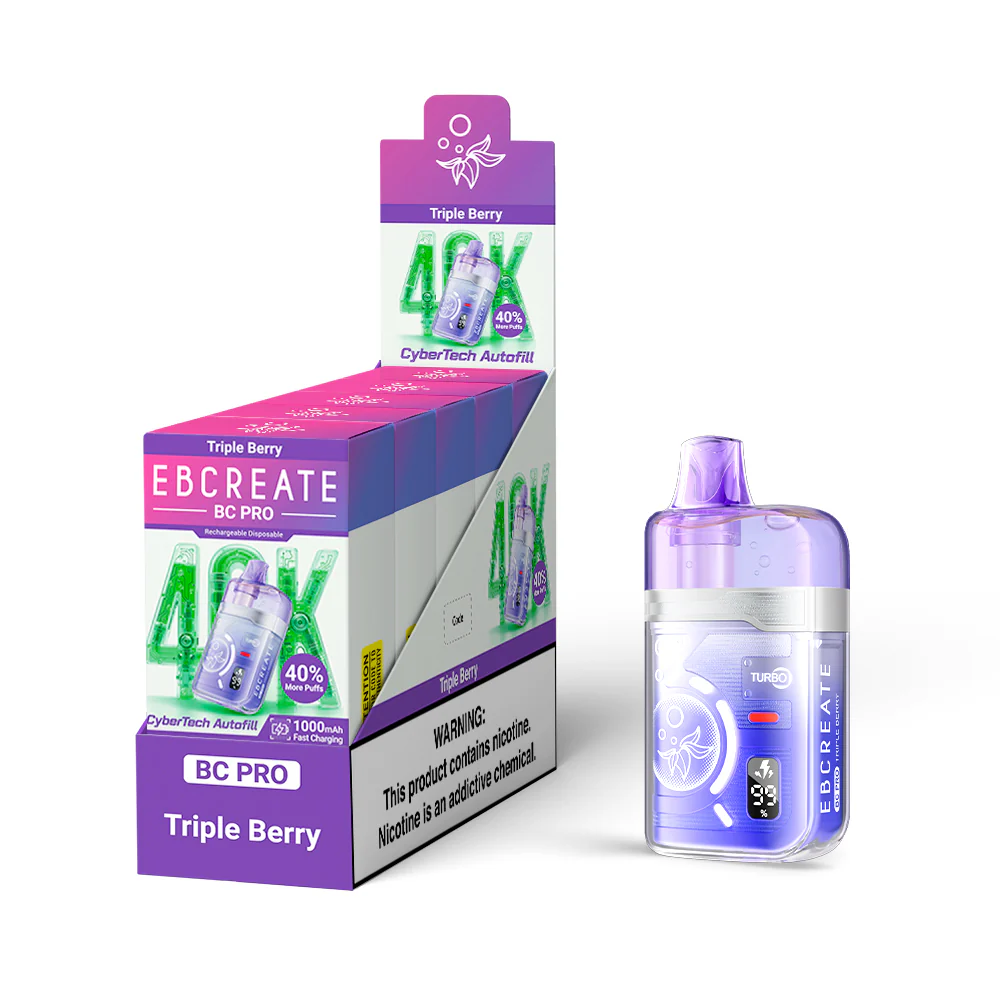 EBCREATE BC PRO wiederaufladbarer Einweg-Vape (alle Geschmacksrichtungen)
