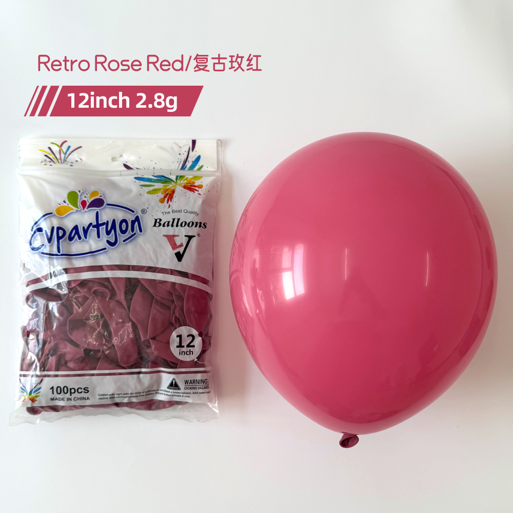 12 Inch Latex Balloons – Bright Colors for Party Decorations