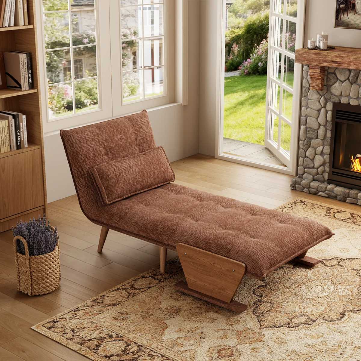 3-en-1 Lino de algodón cama sillón| diario comodidad