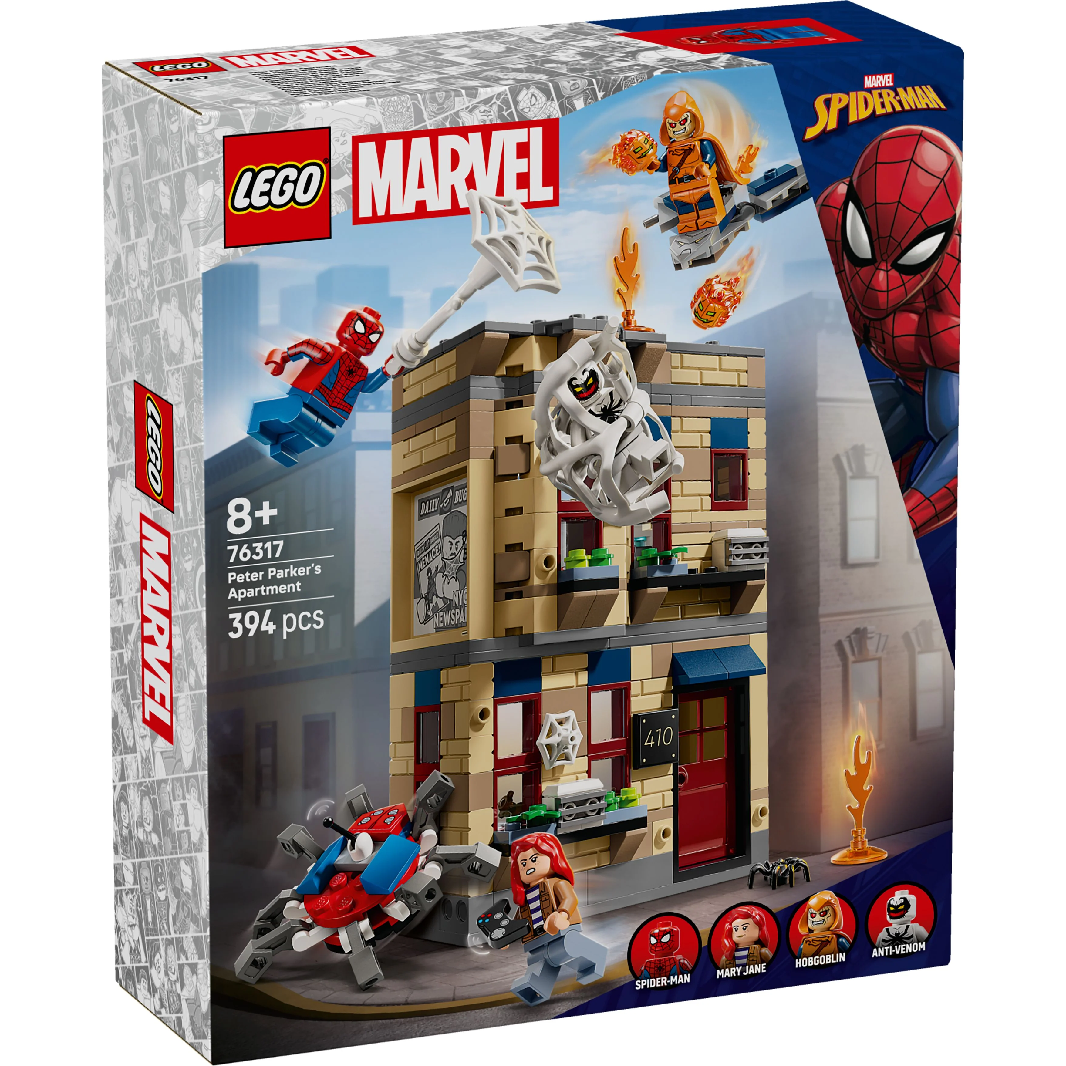 LEGO 76317 Marvel Peter Parker's Apartment