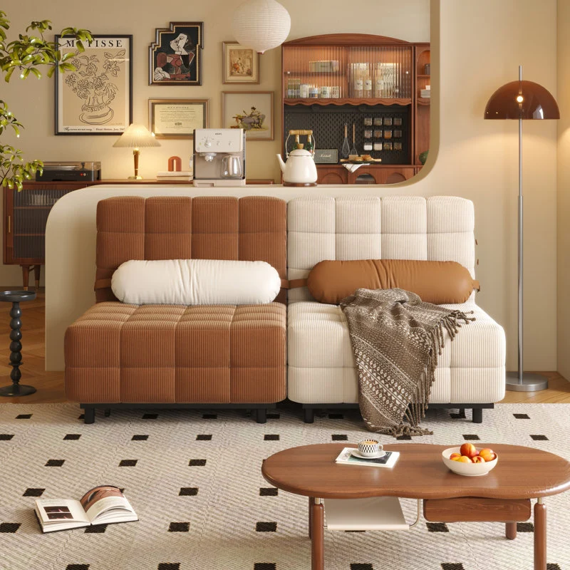 NÓVORA CASA transformable Sofá cama Tapizado Sillón decorativo