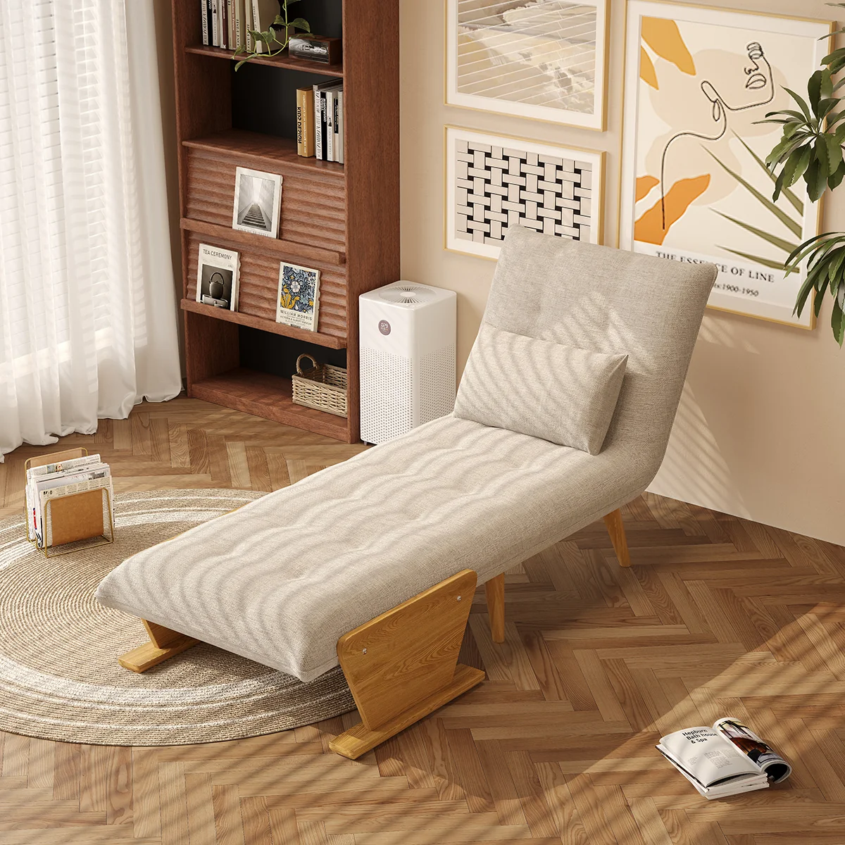 NÓVORA CASA 3-en-1 plegable sofá sillón cama con reposabrazos– 3 tamaños disponible