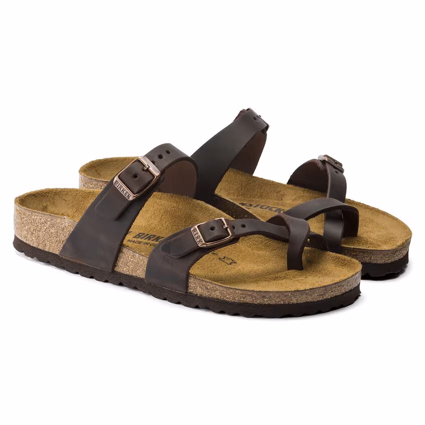 Birkenstock Women's Mayari Oiled Leather Habana Sandal