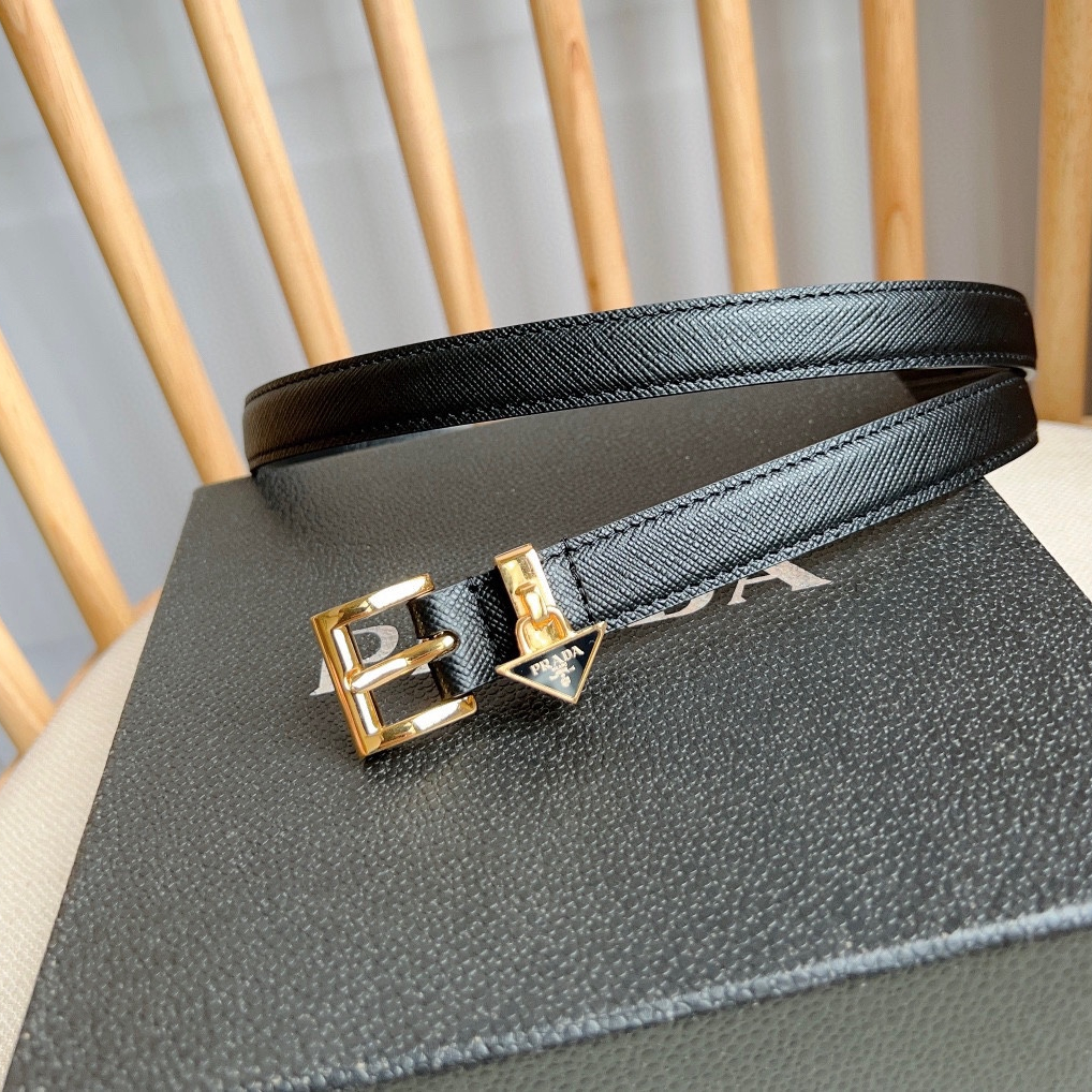Prada Womens Belt Width 1.5cm