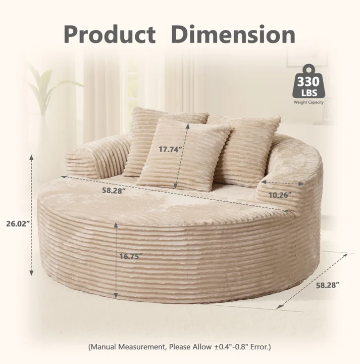 Lumen Boneless Foam Chair