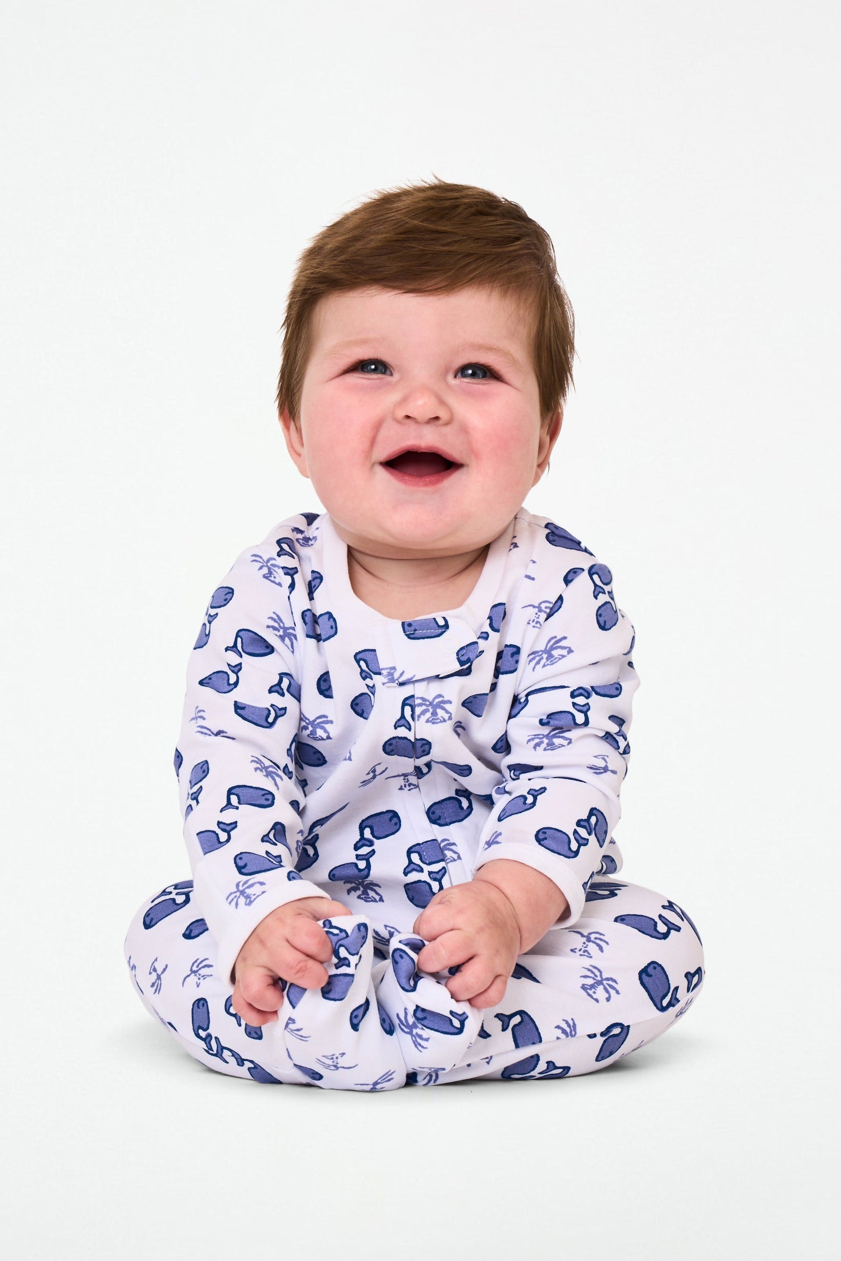 Infant Moby Zipper Footie