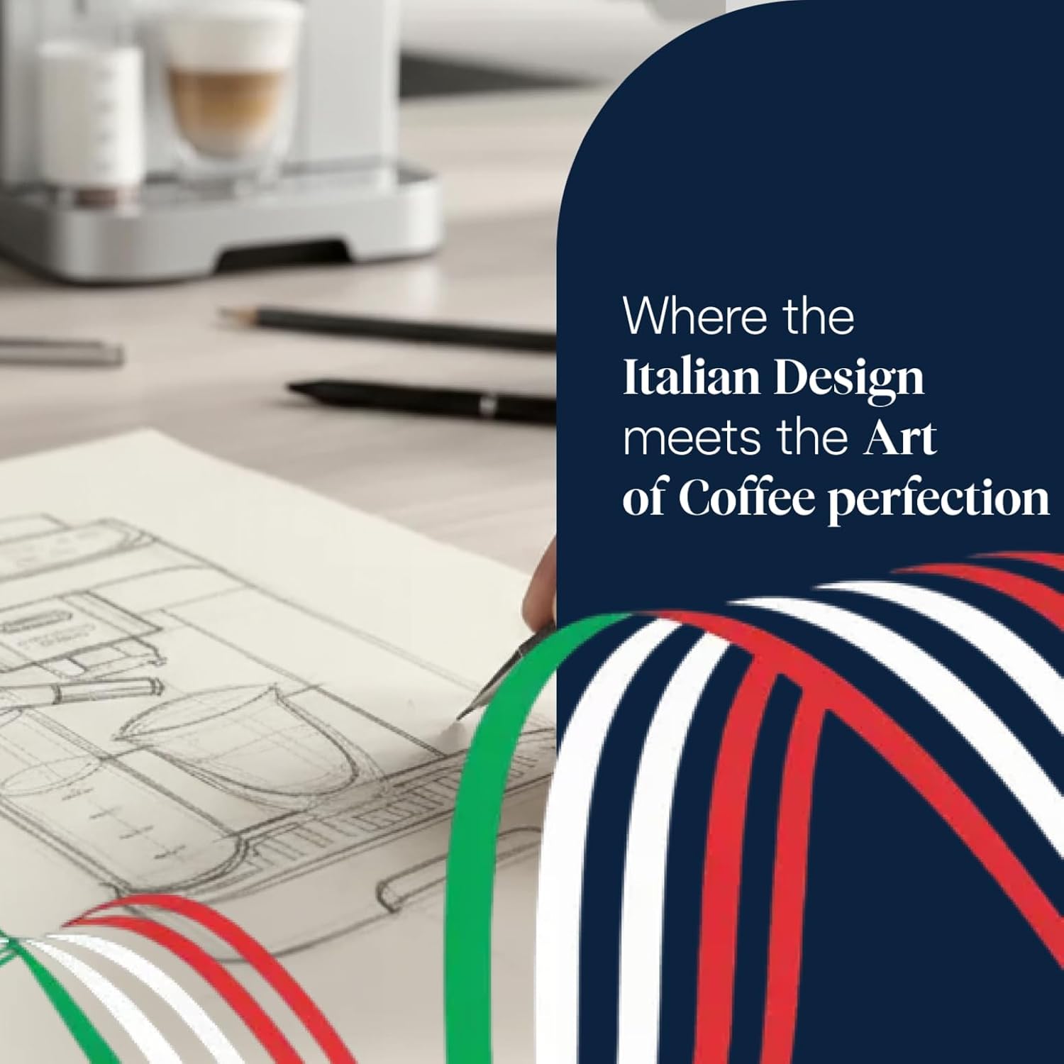 De'Longhi Magnifica Evo Next - Perfetto Automatic Coffee Machine with LatteCrema Automatic Milk Frothing, 13 One-Touch Drinks, Colour Touch Display