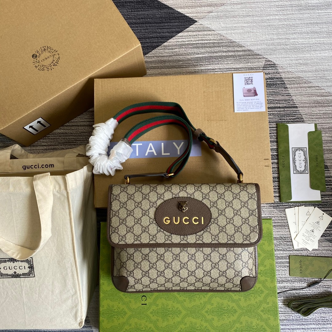 Gucci Neo Vintage Messenger Bags for Men Size 30*20*4cm
