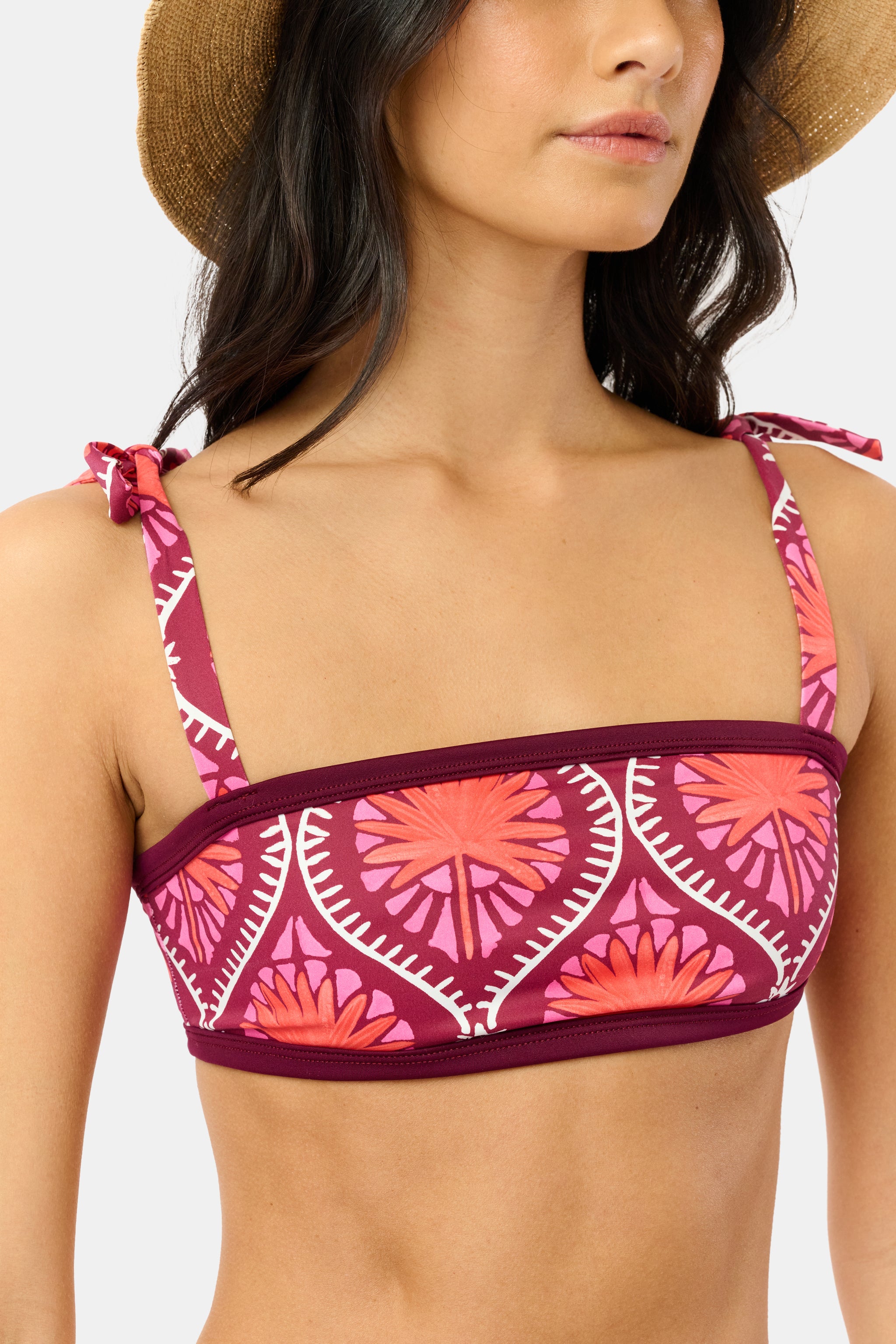 Palm Fronds Oceana Bikini Top