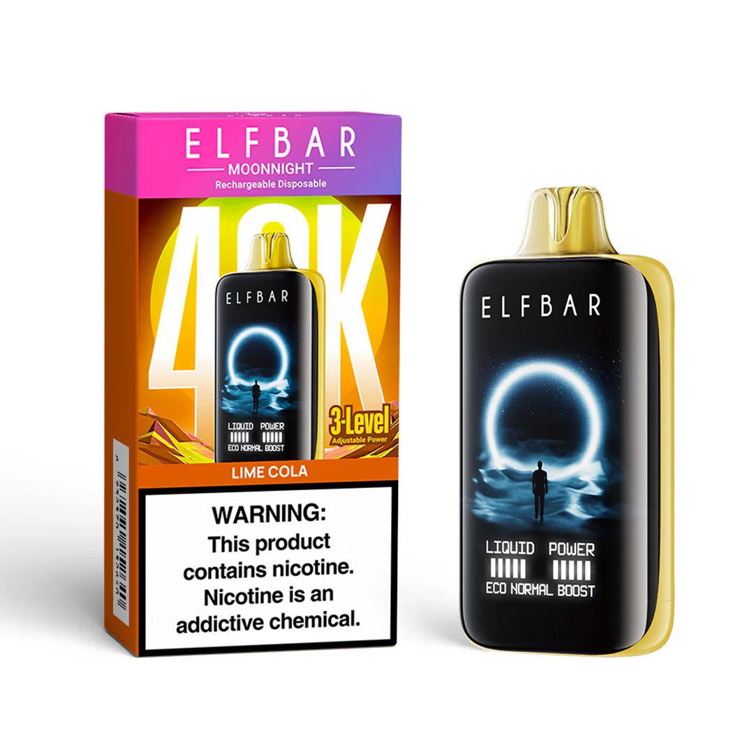 ELFBAR MoonNight wiederaufladbarer Einweg-Vape (alle Geschmacksrichtungen)