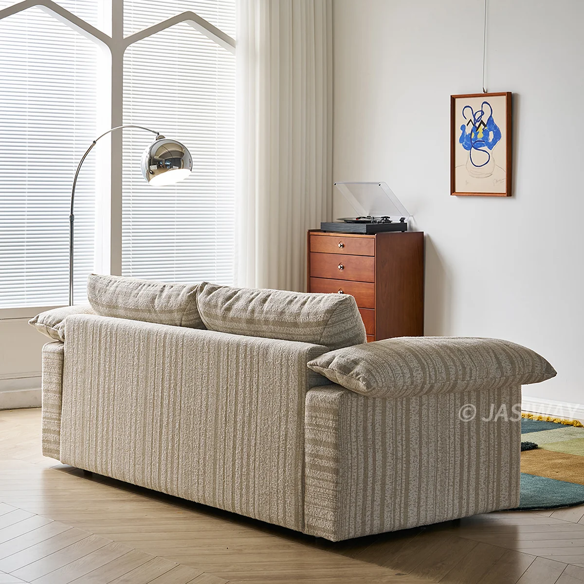 NÓVORA CASA extraíble extraíble Sofá cama con oculto colchón para compacto sala