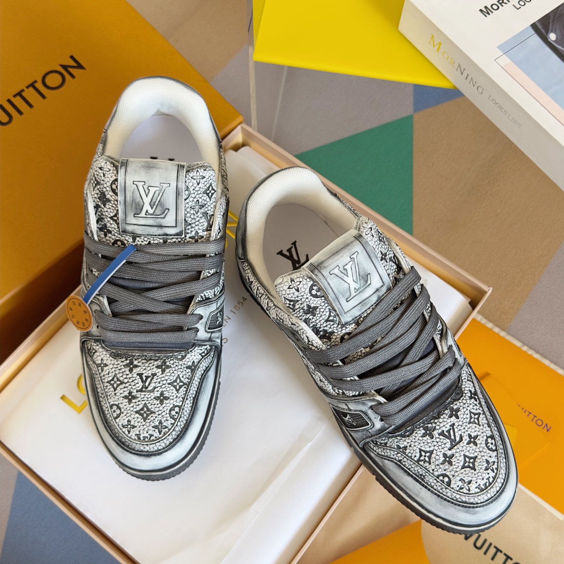 Louis Vuitton 2024ss Trainer Sneaker Size 36-46