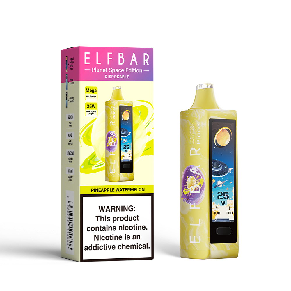 ELF BAR PLANET 25K wiederaufladbarer Einweg-Vape (alle Geschmacksrichtungen)