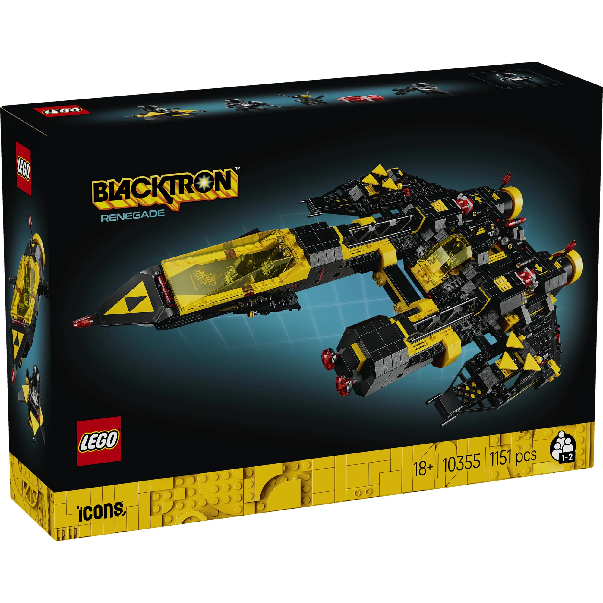 LEGO 10355 Icons Blacktron Renegade