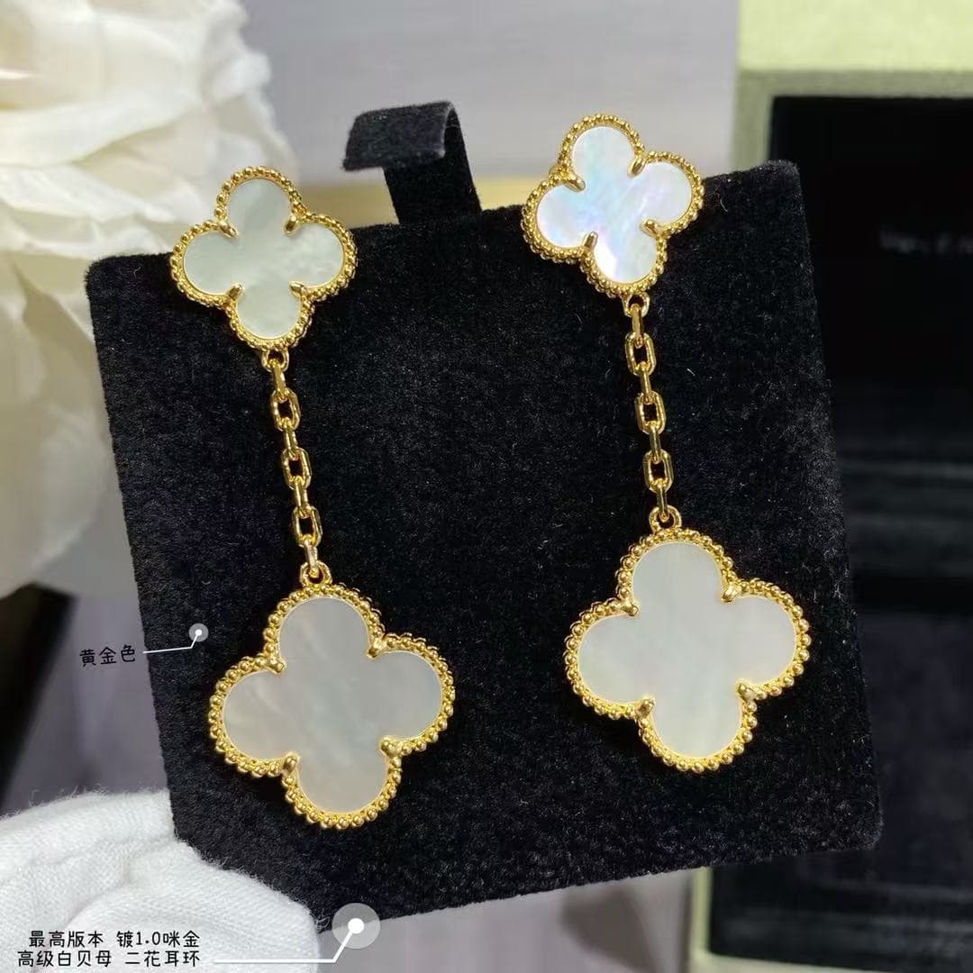 Van Cleef & Arpels Magic Alhambra Earrings High