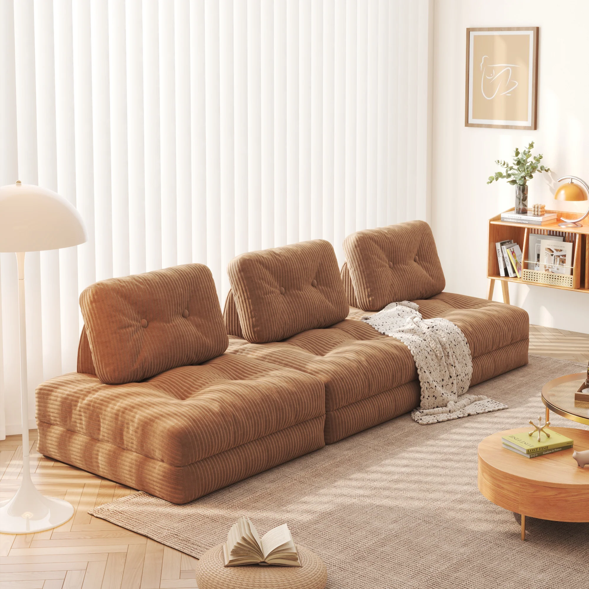 NÓVORA CASA individual convertible piso sofá Sala modulable sofá