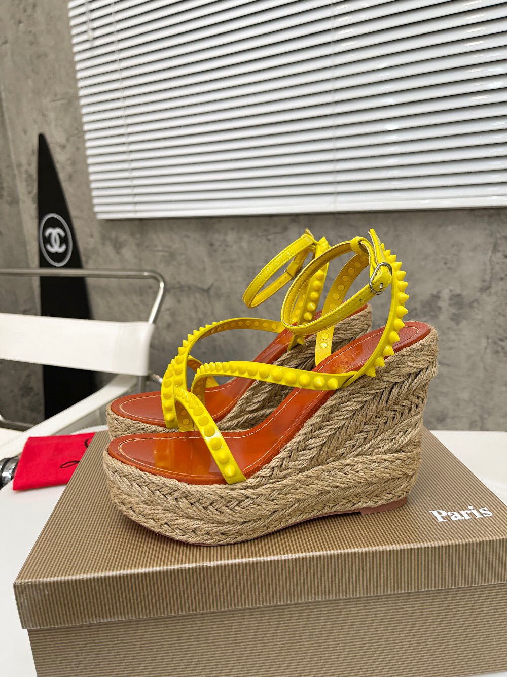 Christian Louboutin Mafaldina Zeppa Pumps Size 35-41 4-Color
