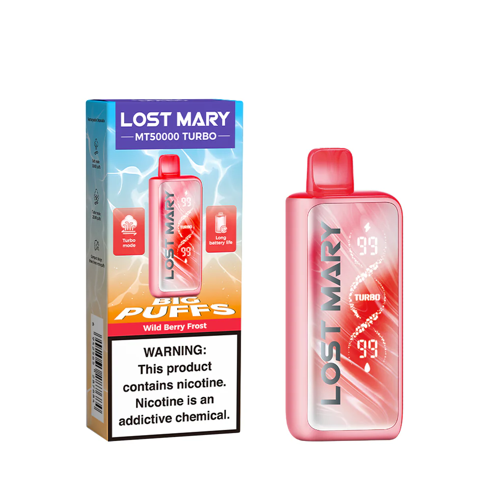 LOST MARY MT50K Turbo wiederaufladbarer Einweg-Vape (alle Geschmacksrichtungen)