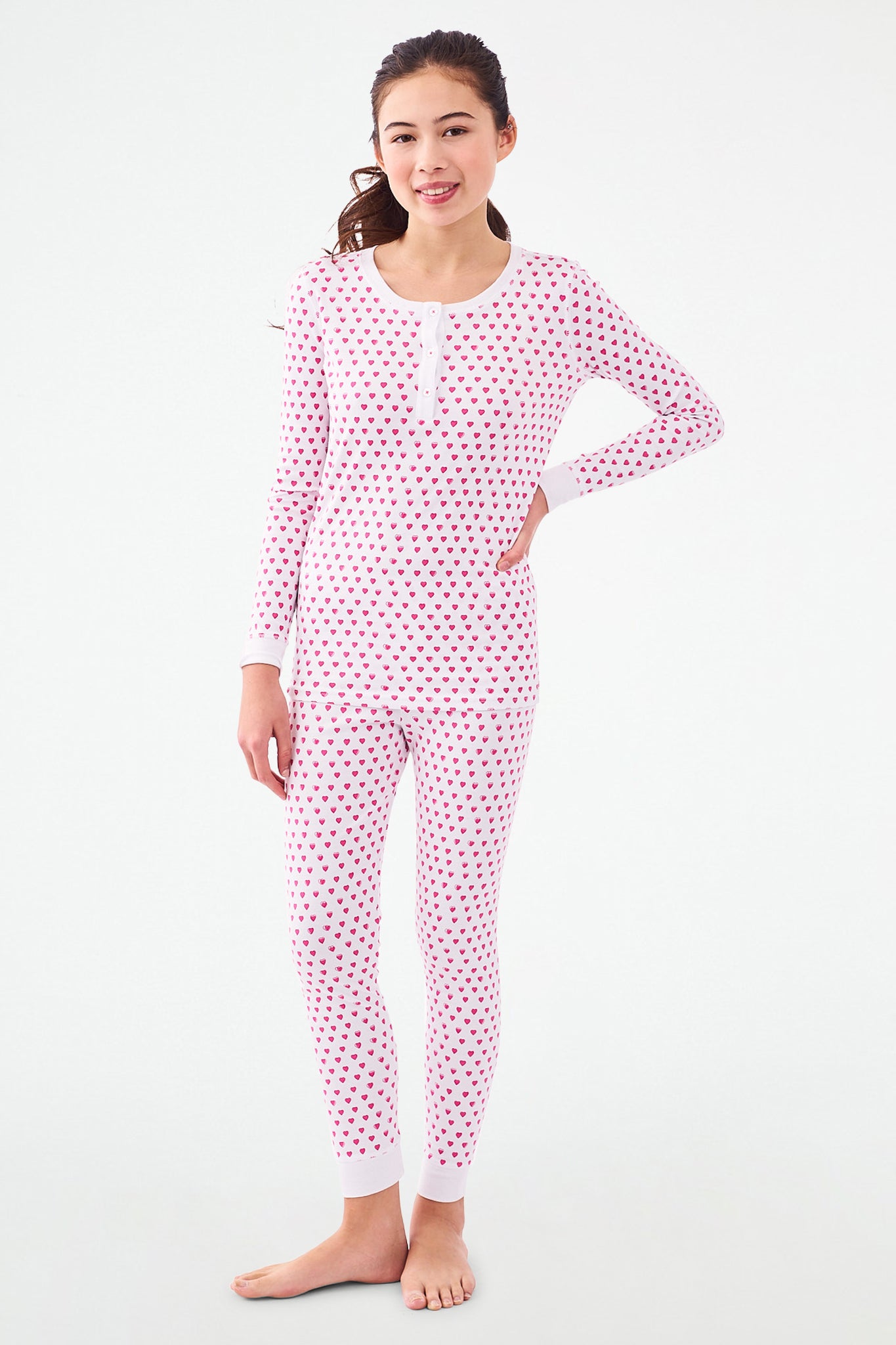 Kids Hearts Pajamas