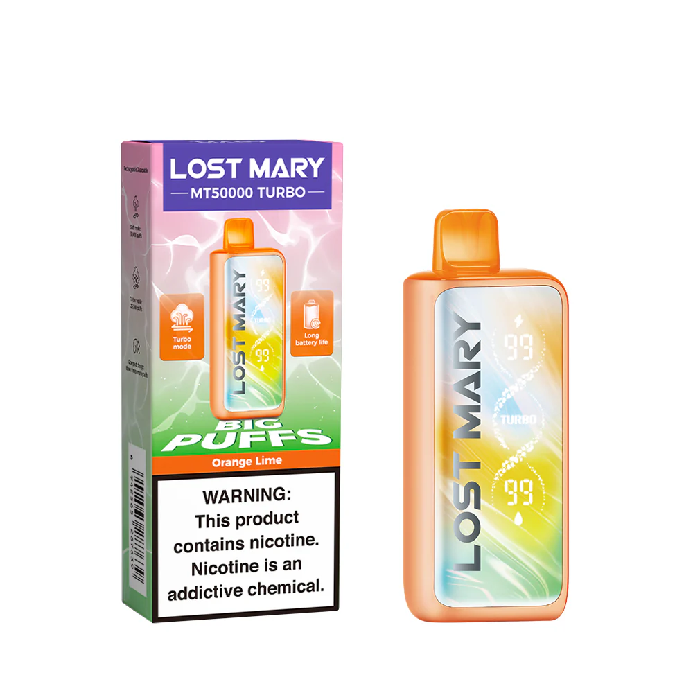 LOST MARY MT50K Turbo wiederaufladbarer Einweg-Vape (alle Geschmacksrichtungen)