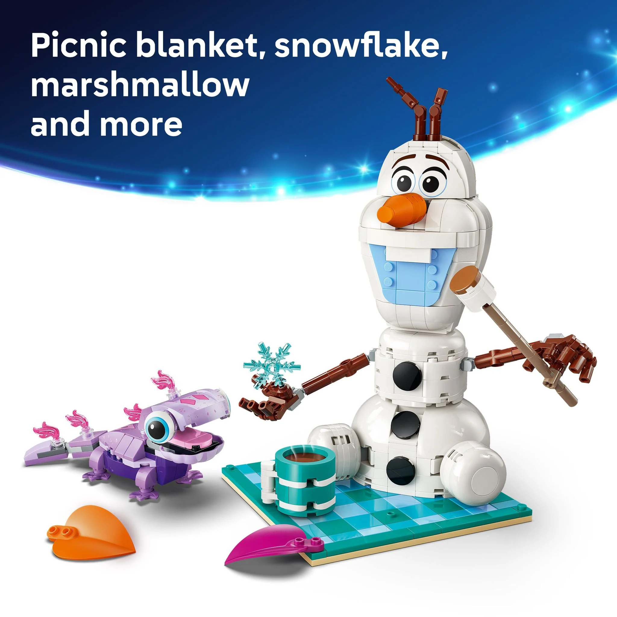 LEGO 43287 Disney Frozen Olaf and Bruni's Picnic Fun