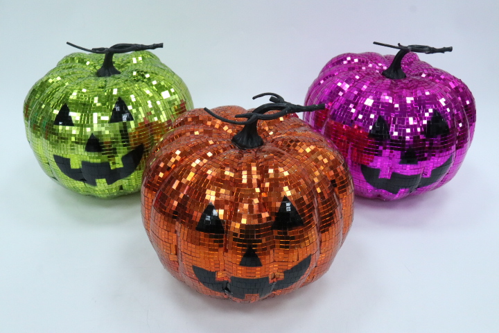 Halloween Mirror Face Pumpkin Decoration
